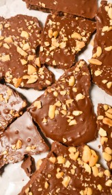 Peanut butter chocolate bark recipe